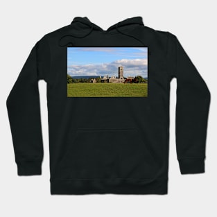 Quin Abbey in Rural Ireland Hoodie